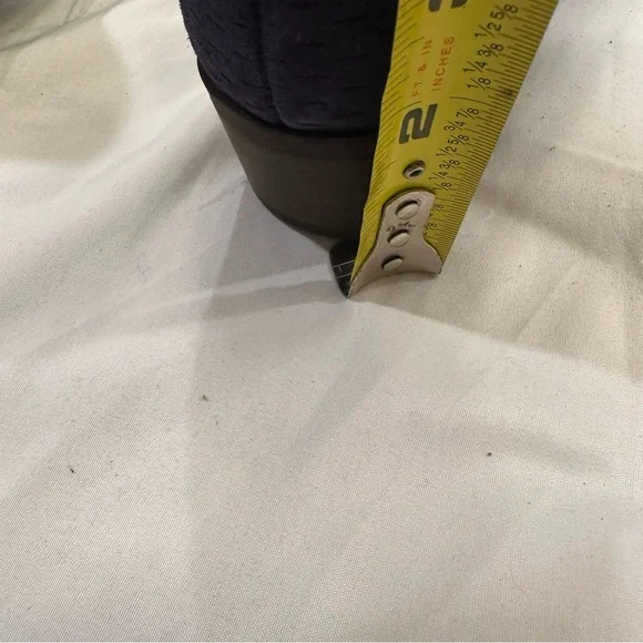 Lucky Brand Womens Baley Navy Suede Booties Shoes 8.5 Medium - Picture 11 of 12